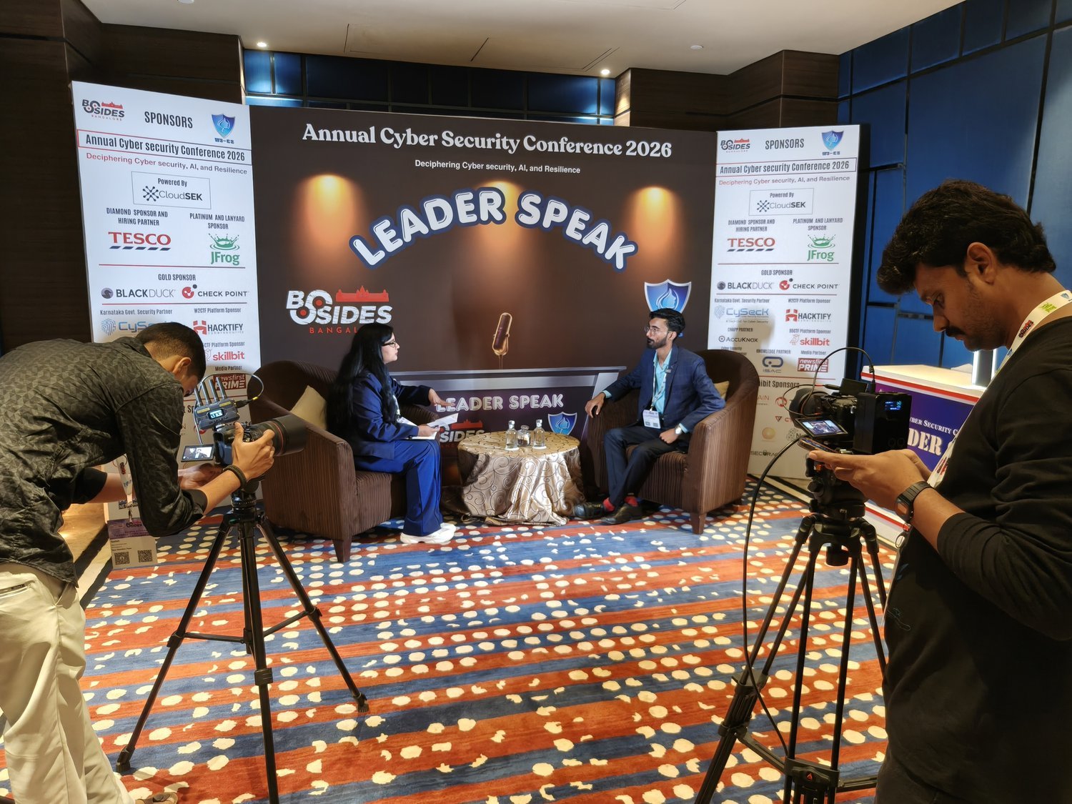 Leader Speak, On Camera — BSides Bangalore 2026