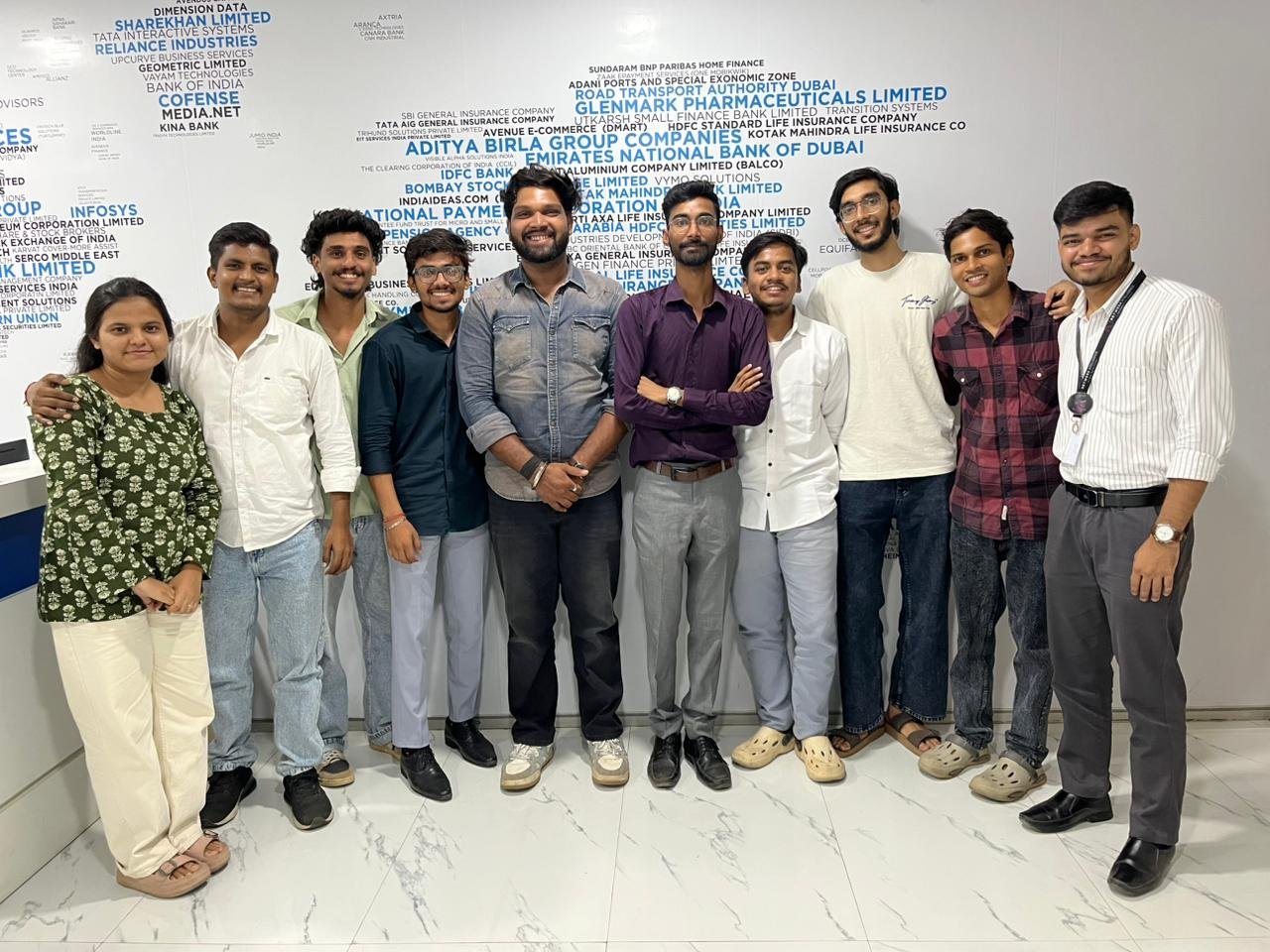 Our Students at Network Intelligence, Mumbai